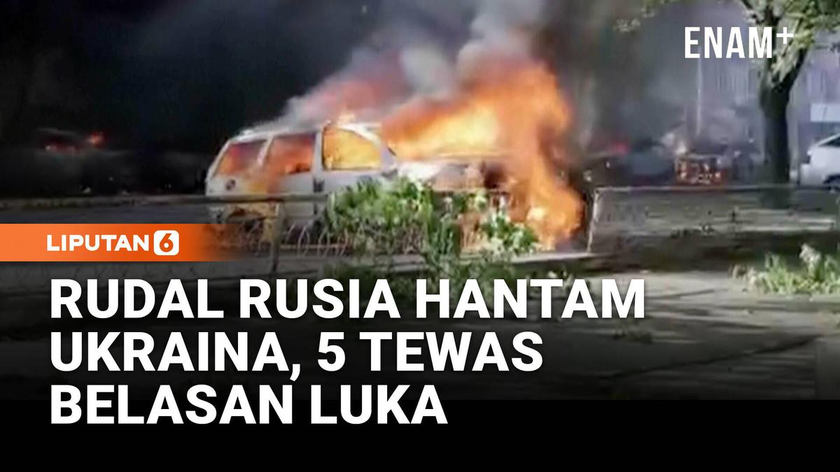 Rudal Rusia Hantam Kramatorsk, 5 Tewas dan Belasan Luka