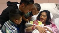 Ani Yudhoyono mendapat cucu keempat di hari pertama 2018 (instagram/aniyudhoyono)