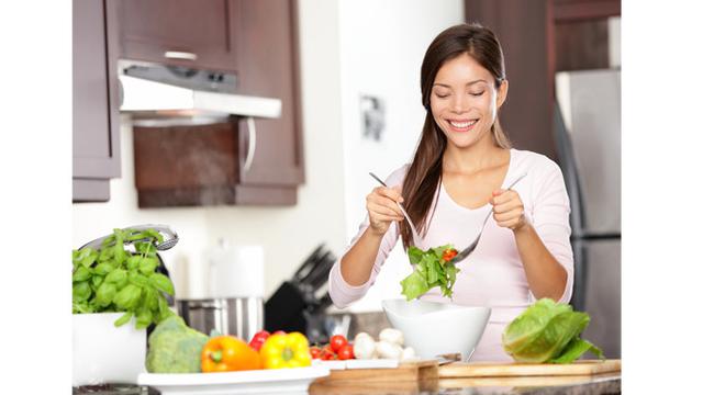 Ilustrasi makanan sehat