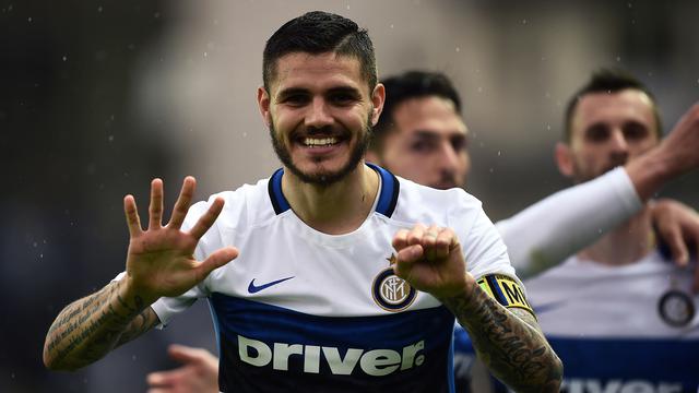 Penyerang Inter Milan, Mauro Icardi