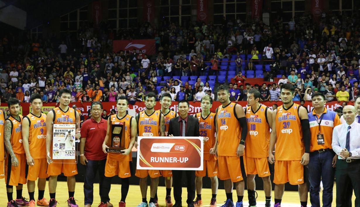 Pelita Jaya harus puas sebagai runner up NBL musim ini. (Bola.com/Arief Bagus)