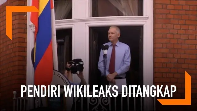 Pendiri Wikileaks Julian Assange ditangkap polisi London hari Kamis (12/4) di Kedutaan Ekuador. Julian  Assange ditangkap setelah sekitar 7 tahun  berlindung di kedutaan Ekuador.