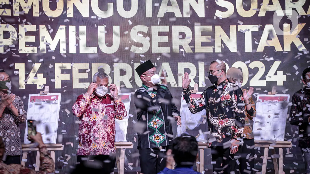 KPU Resmikan Tanggal Pemungutan Suara Pemilu Serentak 2024