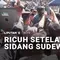 Sidang Sudewo Berujung Ricuh, Massa Hadang Mobil Tahanan