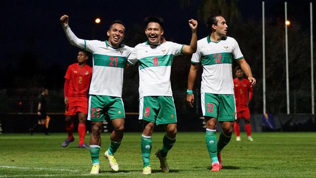 Foto: Timnas Indonesia Hajar Myanmar di Laga Uji Coba Jelang Piala AFF 2020