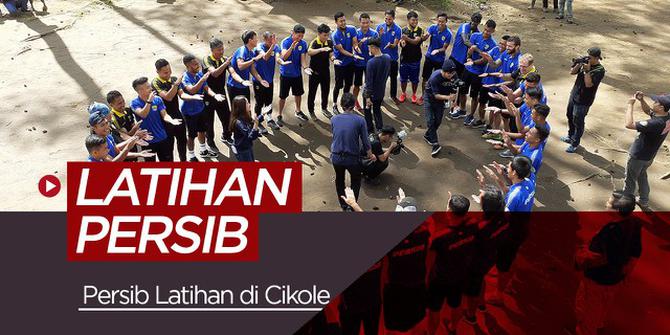 VIDEO: Ketika Skuat Persib Gelar Latihan di Cikole Lembang