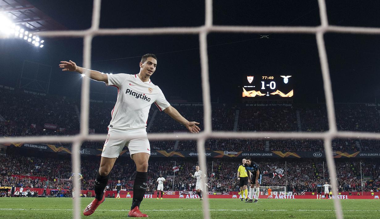 6. Wissam Ben Yedder (Sevilla) - 17 Gol. (AFP/Jorge Guerrero)
