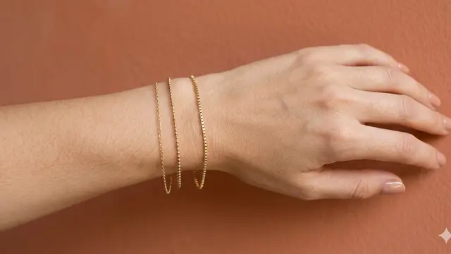 Model Gelang Emas Box Chain Terbaru 2026. Gemini