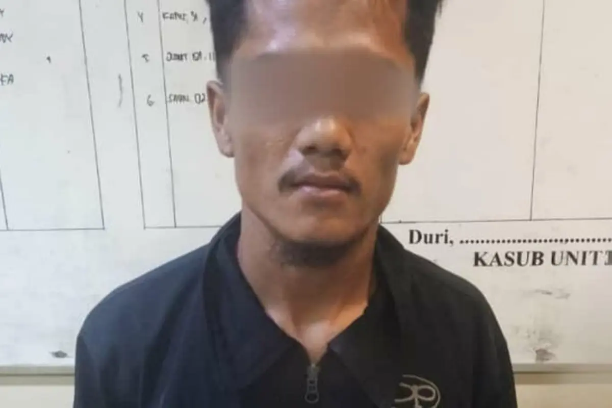 Pelaku peremas payudara di Duri, Kecamatan Mandau, ditangkap polisi beberapa hari usai beraksi.