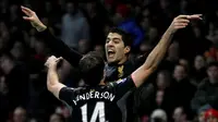 Jordan Henderson Kenang Aksi Luis Suarez di Liverpool