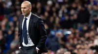 Pelatih Real Madrid asal Prancis, Zinedine Zidane. (AFP/Gerard Julien)