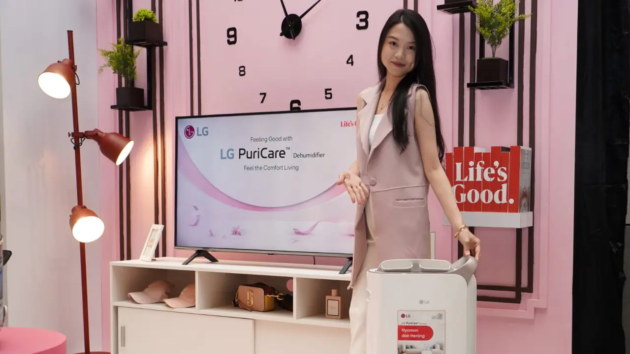 LG PuriCare Dehumidifier MD19GQGE0. Credit: LG Electronics Indonesia