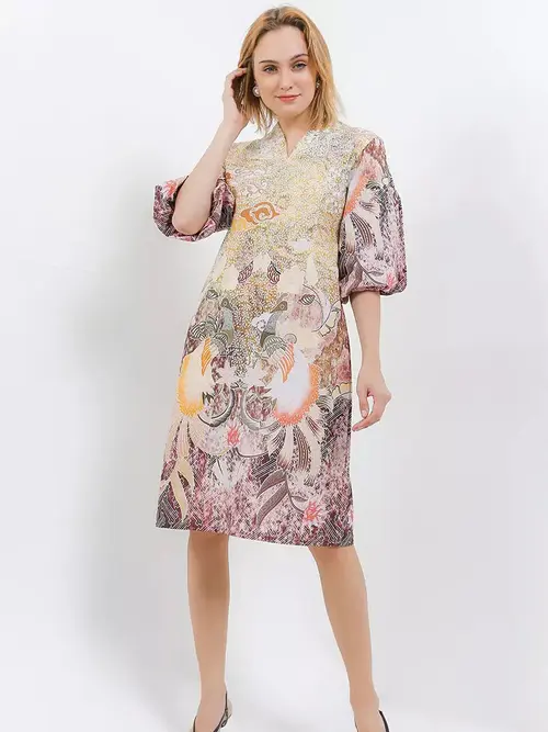 green emerald velvet dress Batik Nyonya Cheongsam Dress