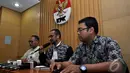 Abraham mengatakan, penyelidikan mengenai kasus yang menjerat Budi Gunawan telah dilakukan sejak Juli 2014, Jakarta, Selasa (13/1/2015). (Liputan6.com/Miftahul Hayat)