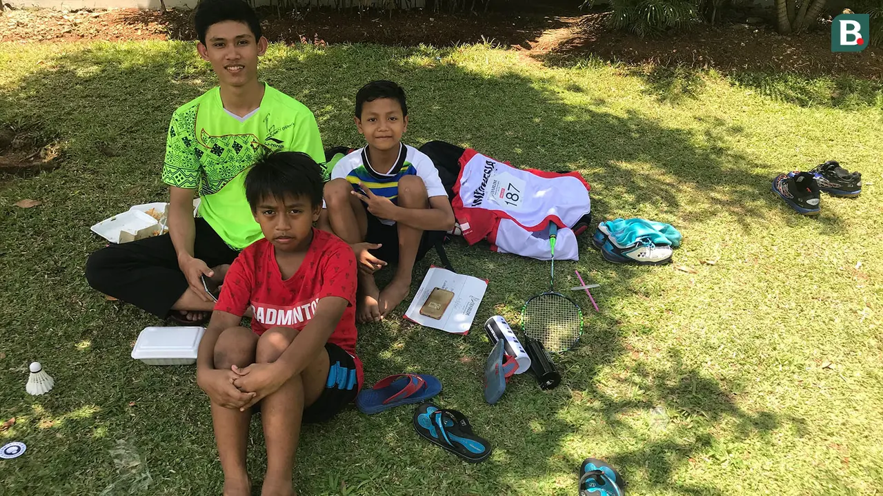 Peserta final Audisi Umum Djarum Beasiswa Bulutangkis 2018