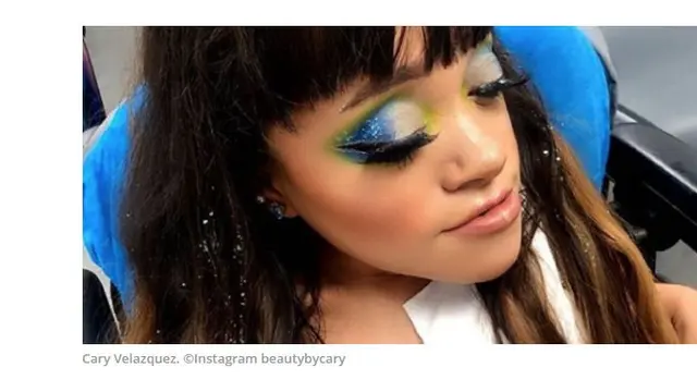 Keadaan disabilitas, tak menghalangi langkah Cary Velazquez menjadi Make Up Artist atau MUA