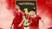 Timnas Indonesia - Rizky Ridho dan Ivar Jenner (Bola.com/Adreanus Titus)