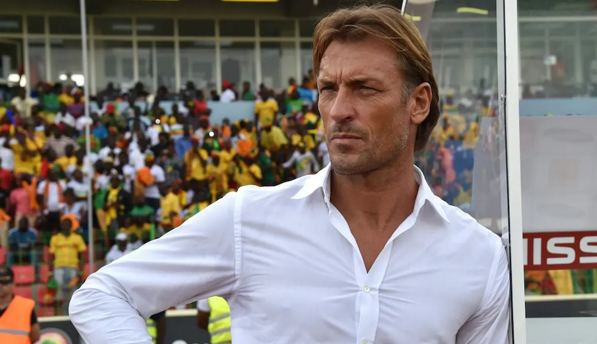 Pelatih Timnas Maroko, Herve Renard (AFP)