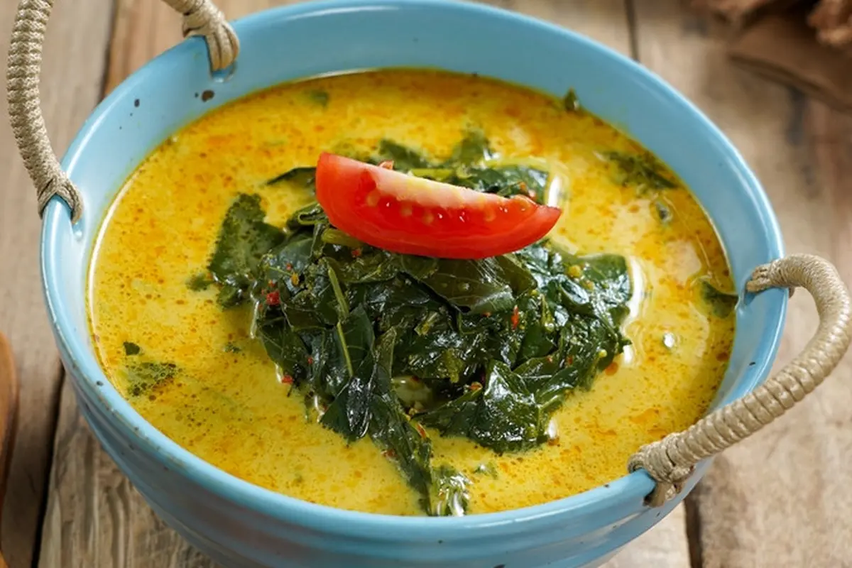 Resep Daun Singkong Masak Santan