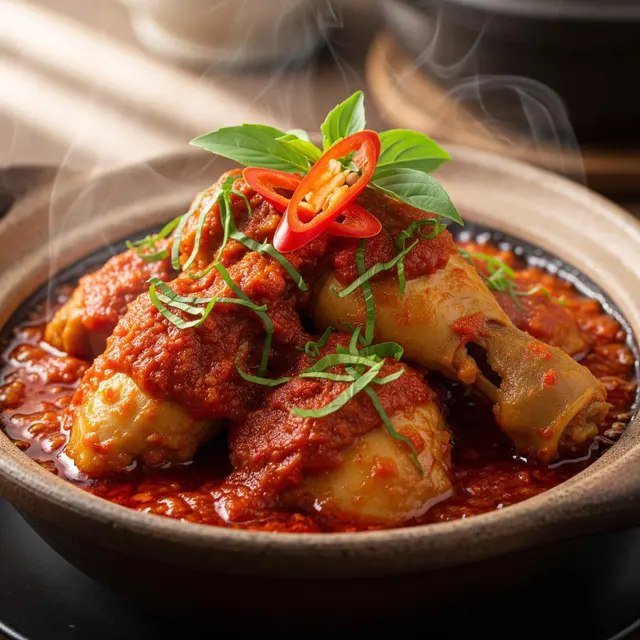 Cara Masak Ayam Bumbu Bali Pedas Manis