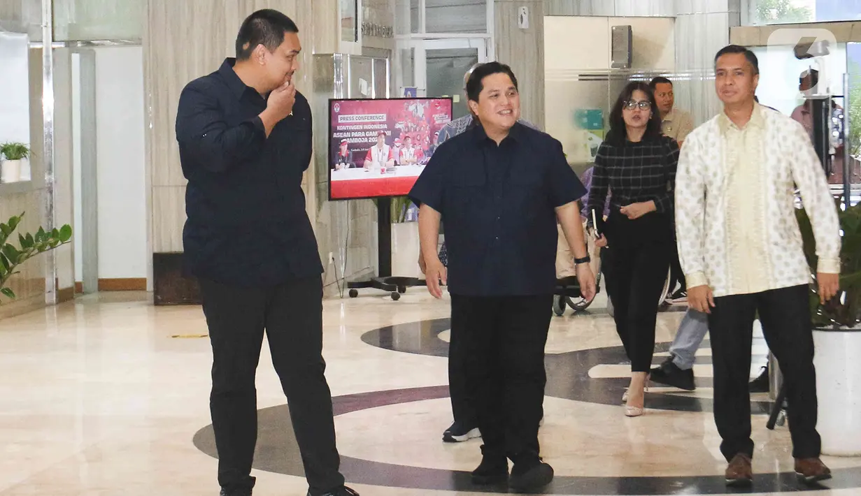 Pertemuan tersebut dilakukan untuk membahas persiapan Piala Dunia U-17 2023. (Liputan6.com/Herman Zakharia)