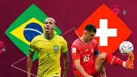 Piala Dunia - Brasil Vs Swiss_alternatif (Bola.com/Adreanus Titus)