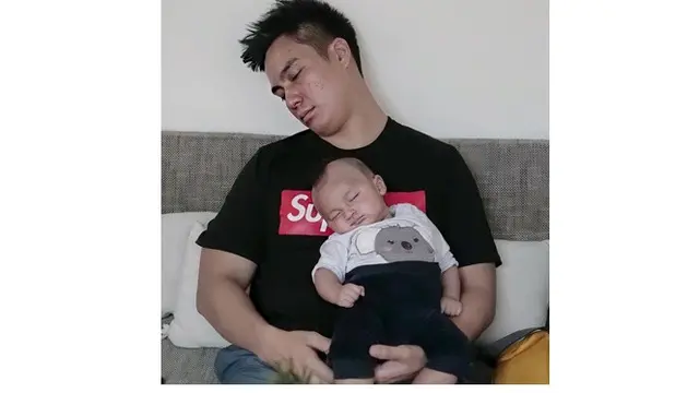 6 Momen Baim Wong dan Paula Verhoeven Tidur Bareng Kiano, Bikin Gemas