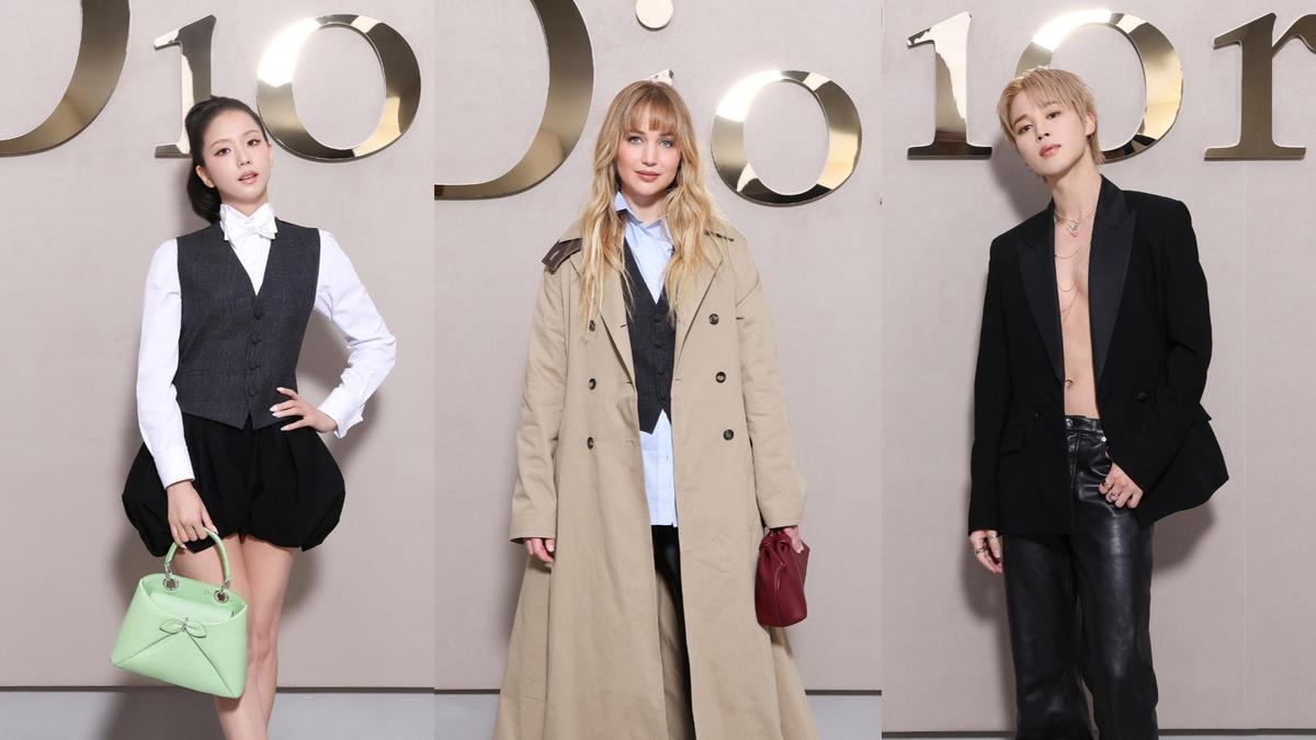 Taburan Bintang Dunia Hadiri Show Dior di Paris Fashion Week, Ada Jisoo BLACKPINK, Jennifer Lawrence, hingga Jimin BTS