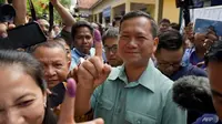Hun Manet, putra tertua Perdana Menteri Kamboja Hun Sen. (File AFP)