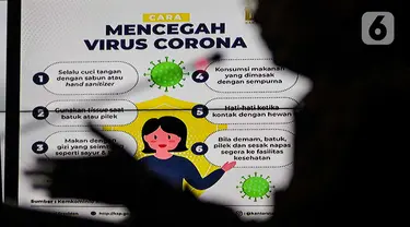 Juru bicara pemerintah untuk penanganan virus corona, Achmad Yurianto memberikan keterangan di Kantor Staf Presiden, Komplek Istana Negara, Jakarta, Kamis (5/3/2020). Keterangan terkait isu virus corona serta mengantisipasi informasi hoaks tentang virus tersebut. (Liputan6.com/Faizal Fanani)