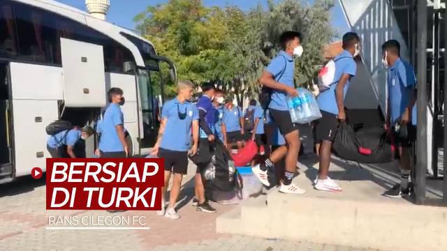 Berita video klub Liga 2, RANS Cilegon FC, dalam tahap persiapan awal di Turki untuk menghadapi 2 tim lokal.