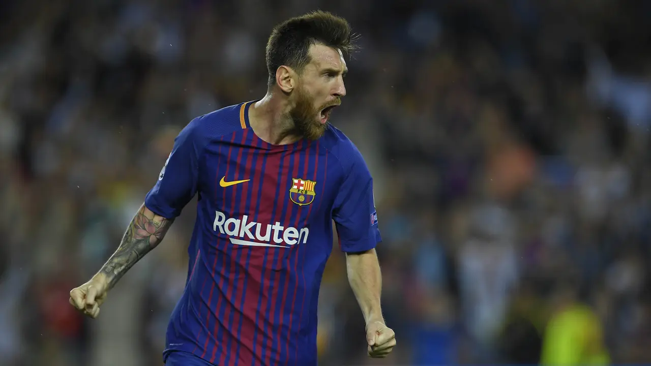 FOTO: Lionel Messi Antar Barcelona Permalukan Juventus