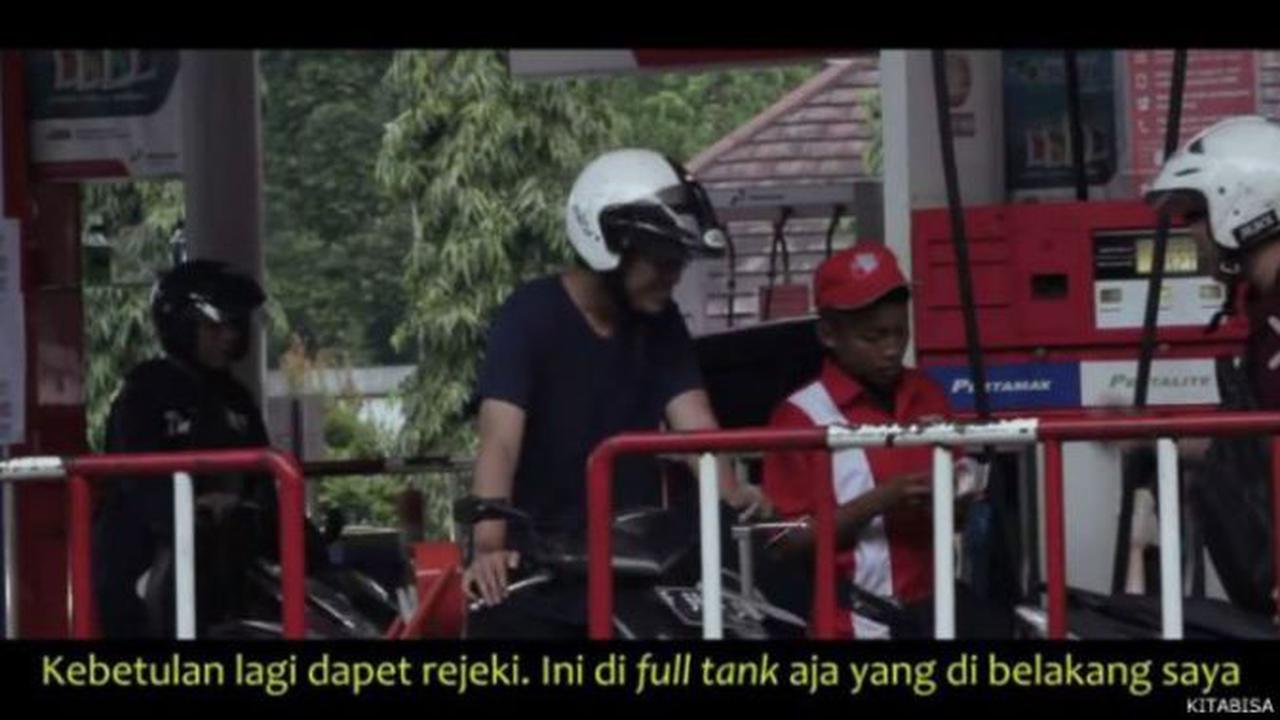 Dibelikan Bensin, Video Viral tentang Cerita Kebaikan Menular