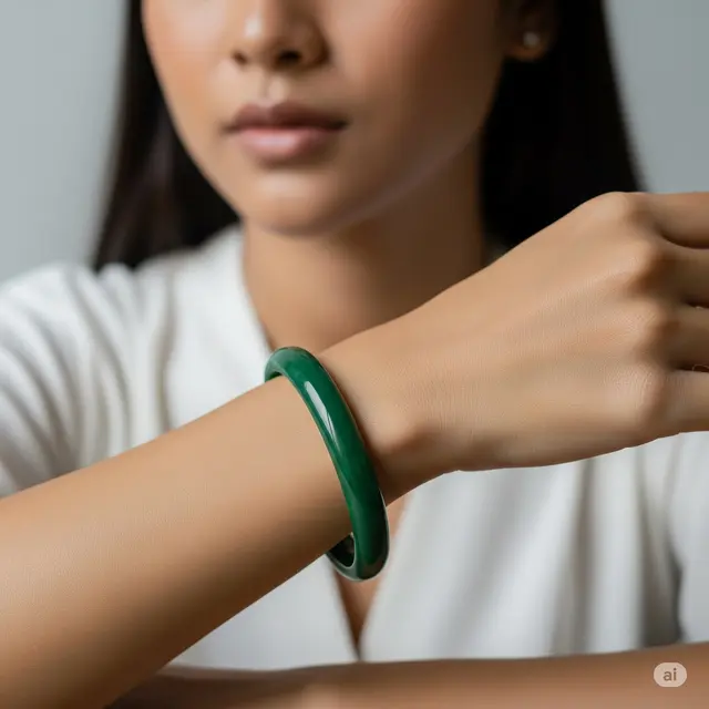 Model Gelang Batu Giok Wanita Terbaik 2025. Foto: Gemini