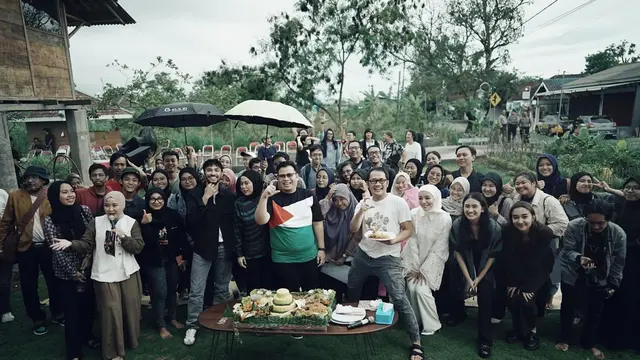 7 Potret Refal Hady dan Nadya Arina di Jogja, Main Film Bareng Lagi