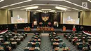 Suasana rapat paripurna pengunduran diri Wakil Gubernur DKI Jakarta Sandiaga Uno di Gedung DPRD DKI Jakarta, Senin (27/8). ).(merdeka/ Iqbal S. Nugroho)