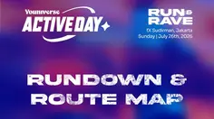 Youniverse Active Day: RUN & RAVE Digelar di fX Sudirman, Ini Jadwal dan Rute 5K