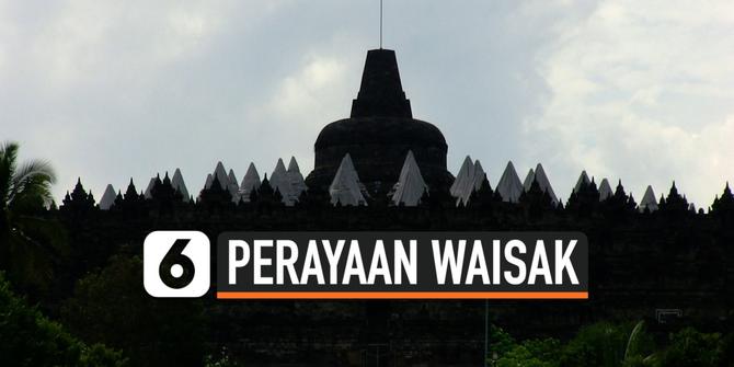 VIDEO: Perayaan Hari Waisak Ditiadakan, Kompleks Candi Borobudur Sepi