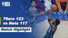 Berita video highlights NBA, pertandingan Philadelphia 76ers melawan Brooklyn Nets, Kamis (15/4/2021).