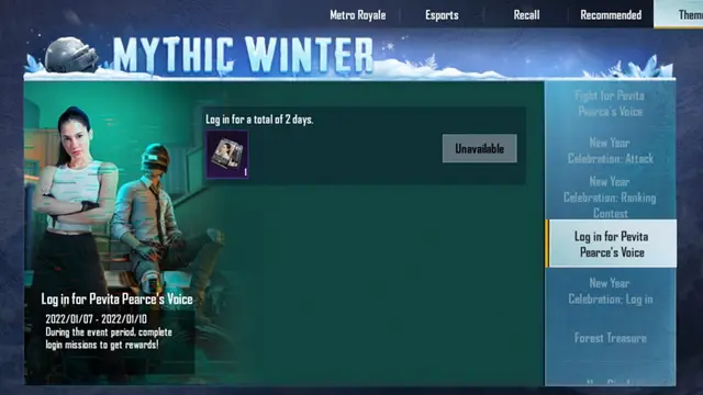 Voice pack Pevita Pearce di PUBG Mobile