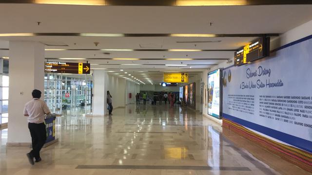 Koridor Terminal Kedatangan Bandara Sultan Hasanuddin Kini Makin Luas News Liputan6 Com