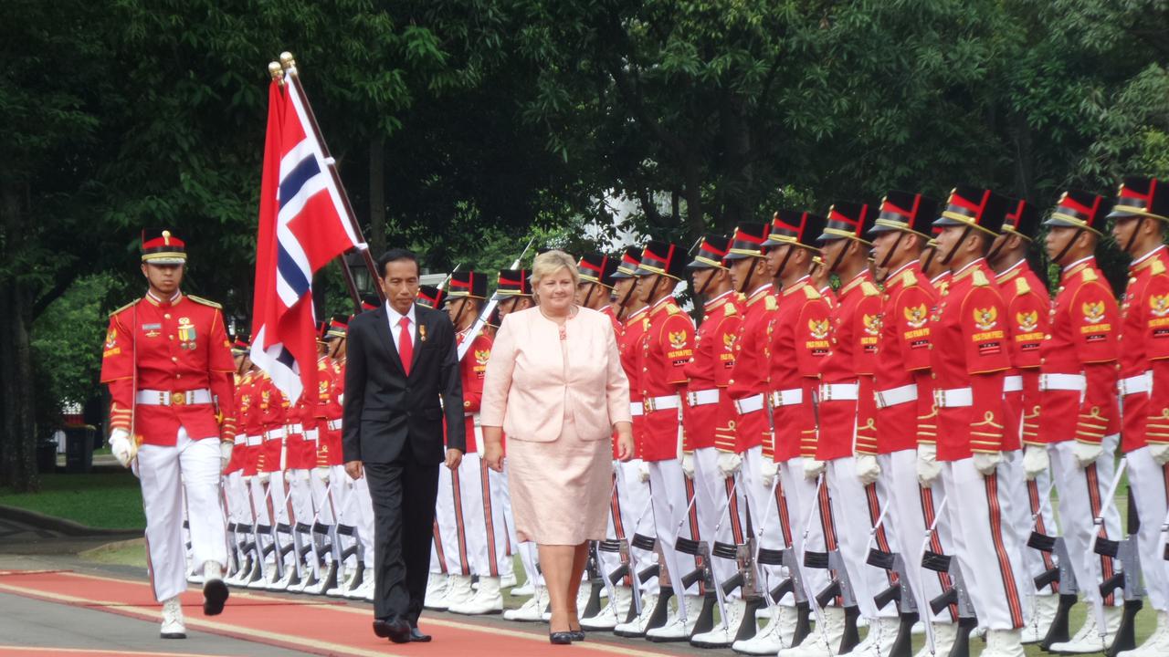 Jokowi dan PM Norwegia