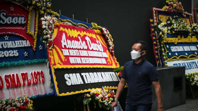 Karangan Bunga untuk David Korban Penganiayaan Mario Dandy Banjiri RS Mayapada