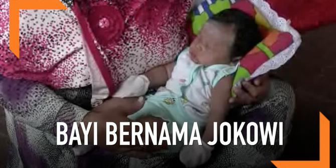 VIDEO: Viral, Bayi Ini Diberi Nama Joko Widodo Ma'ruf