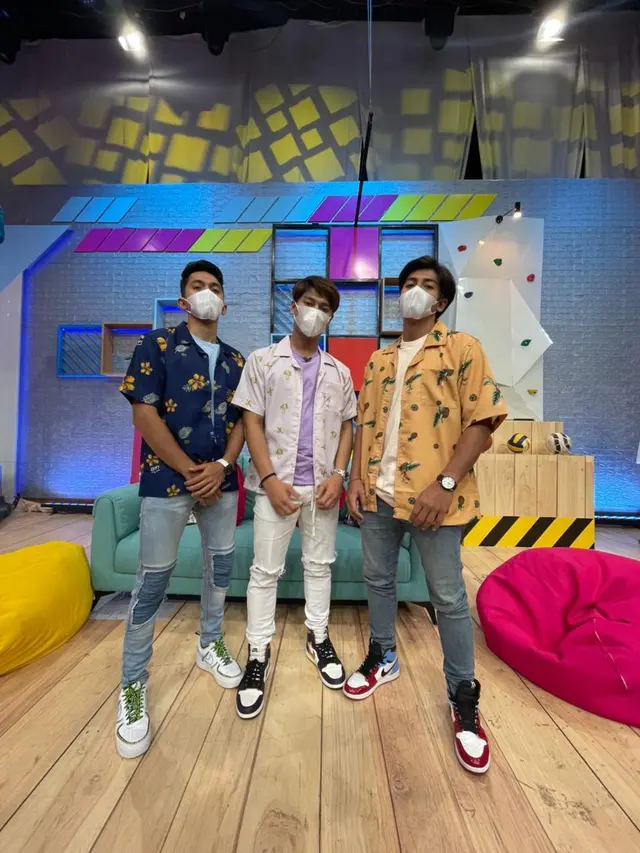 Trio Gesrek, Harris Vriza, Rizky Billar dan Ady Sky.