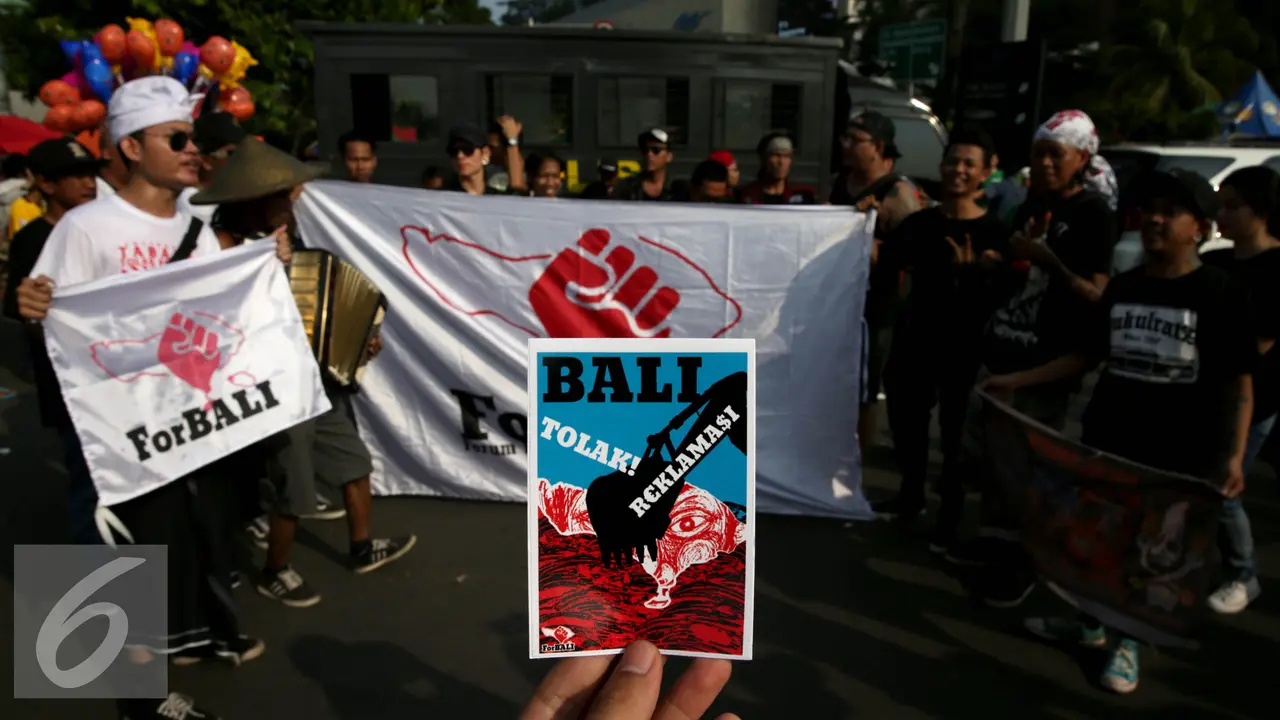 20160904- Forum Rakyat Bali Serukan Tolak Reklamasi-Jakarta- Johan Tallo