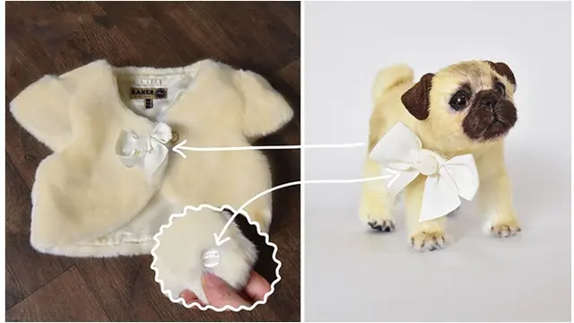 7 Kreasi Boneka Hewan dari Jaket Bulu Ini Unik Banget