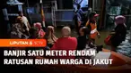 Hingga Rabu malam, banjir masih merendam sejumlah wilayah di Jakarta. Di Semper Barat, Jakarta Utara, banjir setinggi 1 meter yang merendam permukiman membuat ratusan warga mengungsi.
