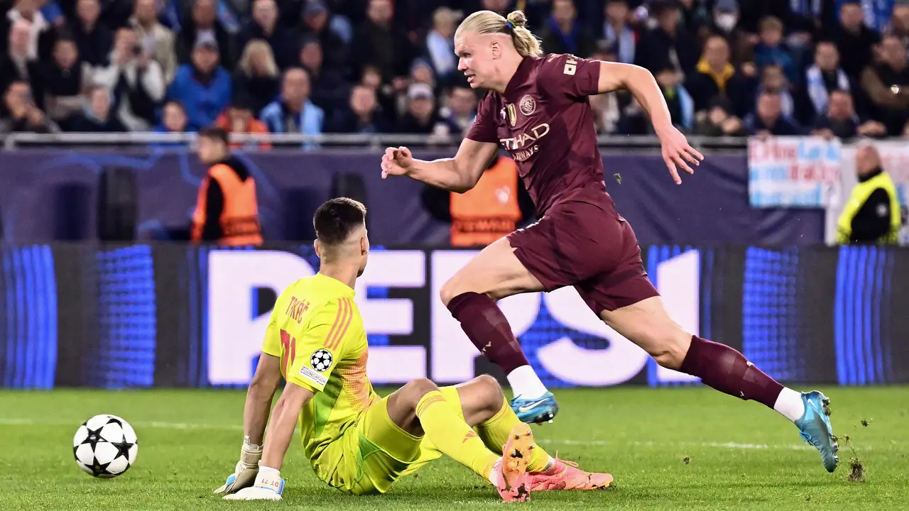 Erling Haaland, Man City, Liga Champions