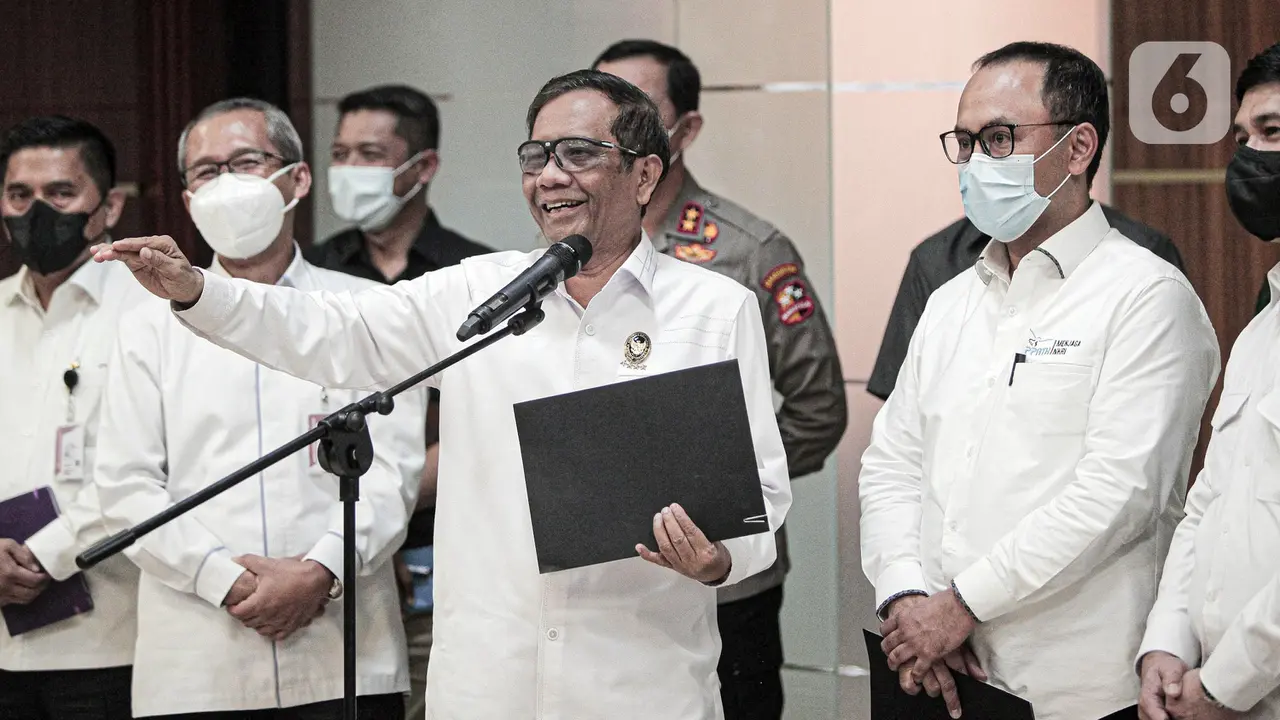 Menko Polhukam Bersama Wakil Ketua KPK Jelaskan Kondisi Papua Pasca Lukas Enembe Jadi Tersangka Korupsi